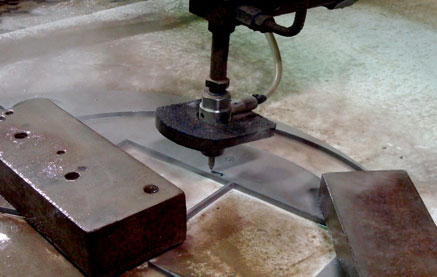 Water Jet Cutting Stainless Steel